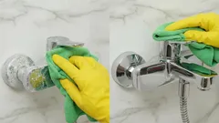 Je sanitair weer stralend schoon: de beste manier om kalkaanslag en roest te verwijderen