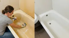 Je bad glanst weer: met deze simpele truc verwijder je in 15 minuten alle aanslag en vuil