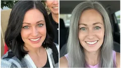 Kleuren verandert de regels: dek grijs haar niet, maar verwerk het in je tint