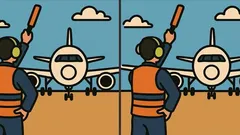Puzzel: Kun jij binnen 45 seconden 3 verschillen vinden op de vliegtuigafbeelding?