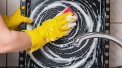 Schone bakplaat zonder chemicaliën: 3 manieren om hardnekkig vet te verwijderen